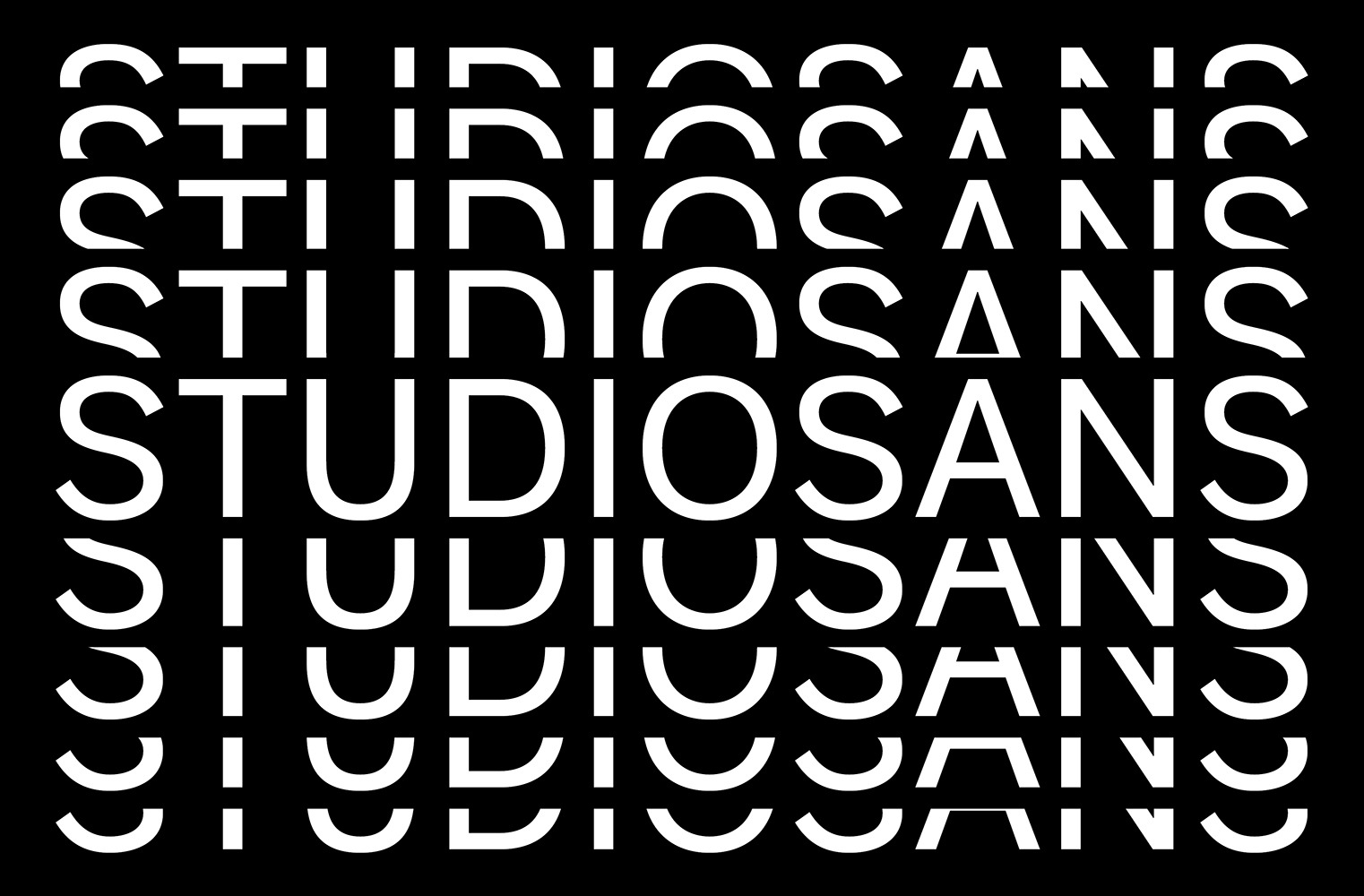 Studio Sans DEMO Regular Font preview