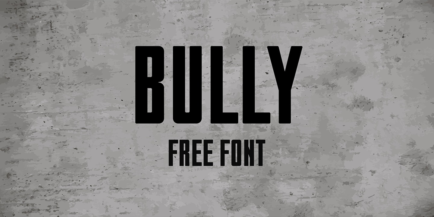 Bully Font preview