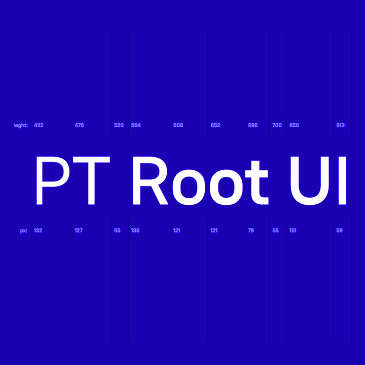 PT Root UI Font preview