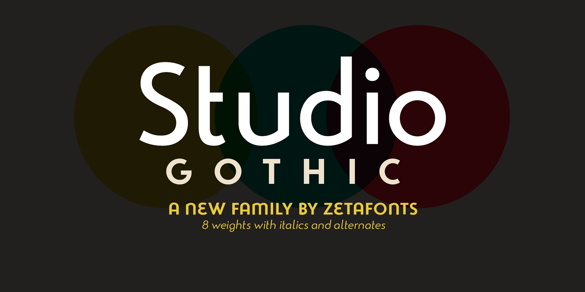 Studio Gothic Font preview