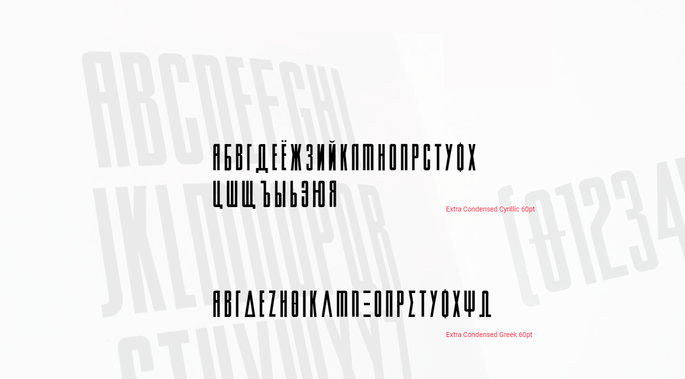 Sacco Semi Bold Extra Condensed Font preview