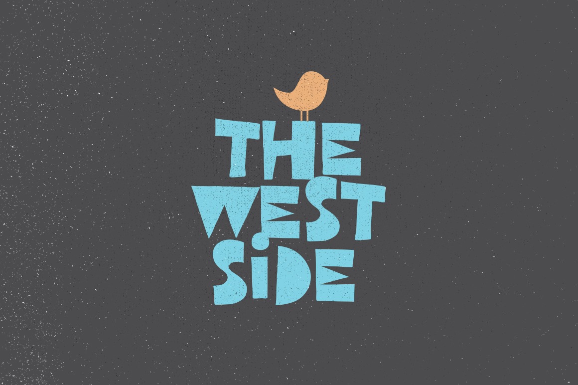 West Side Font preview
