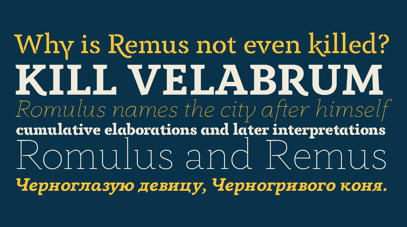Anaphora Extra Light Italic Font preview
