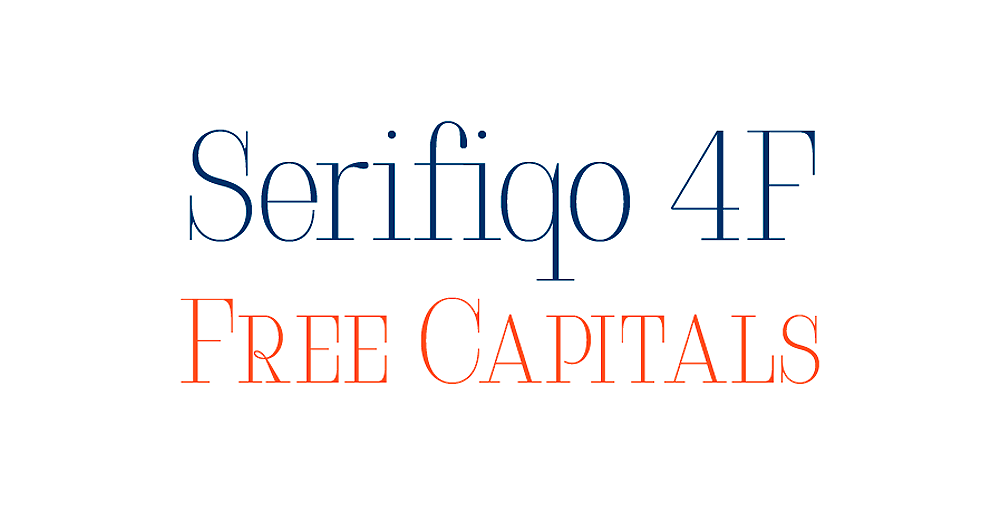 Serifiqo 4F Font preview