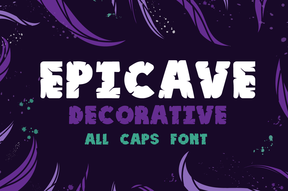 Epicave Font preview
