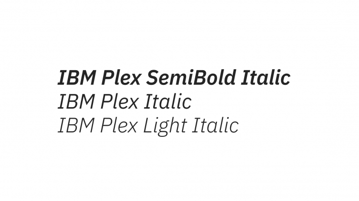 IBM Plex Mono Semi Bold Font preview