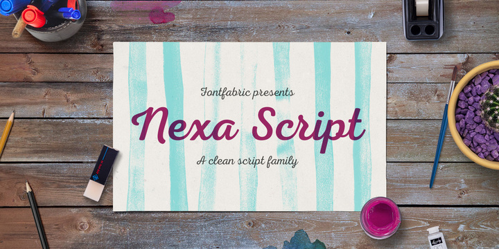 Nexa Script  Font preview