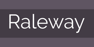 Raleway Medium Font preview