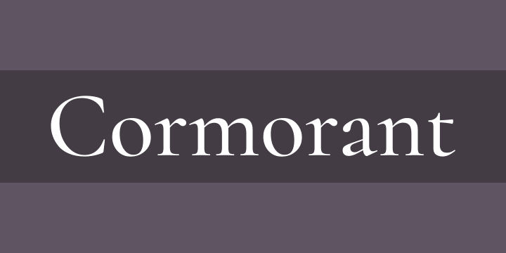 Cormorant Light Font preview