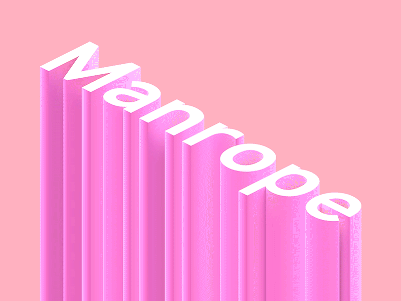 Manrope  Medium Font preview