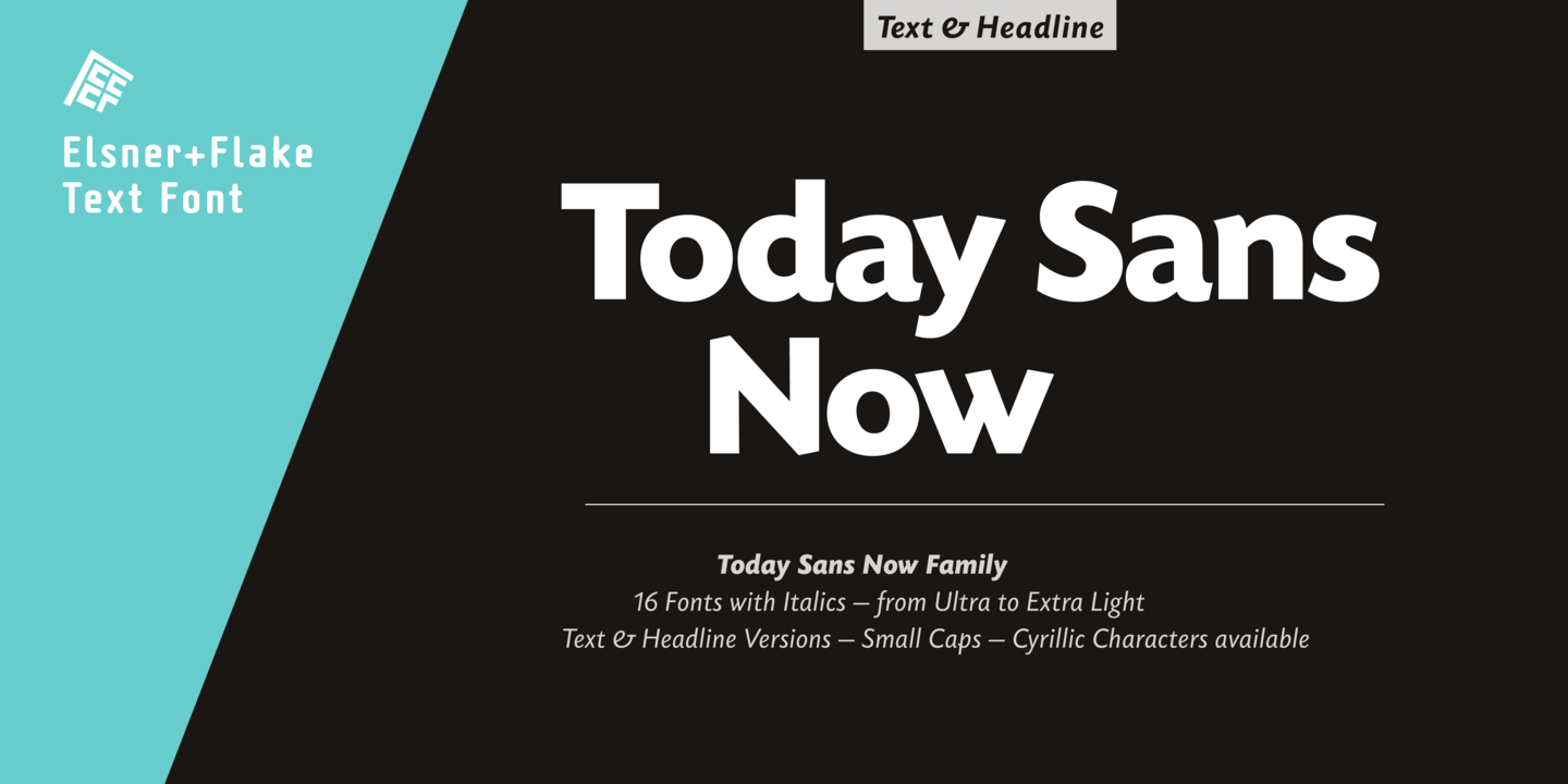 Today Sans Now Font preview