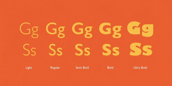 Gill Sans Pro Bold Font preview