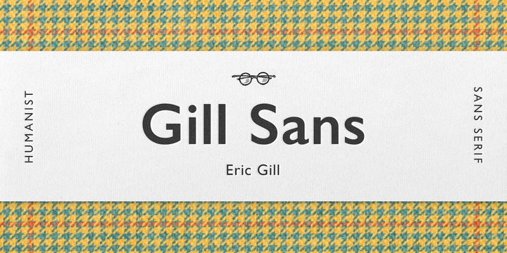 Gill Sans Pro Font preview