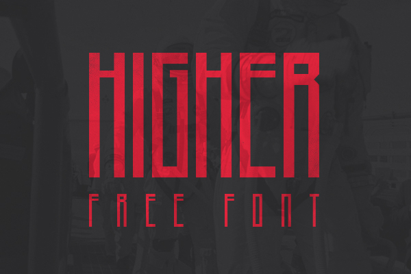 Higher Regular Font preview