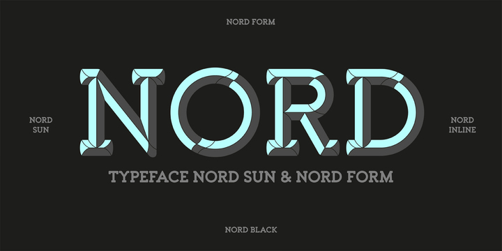 Nord Medium Font preview