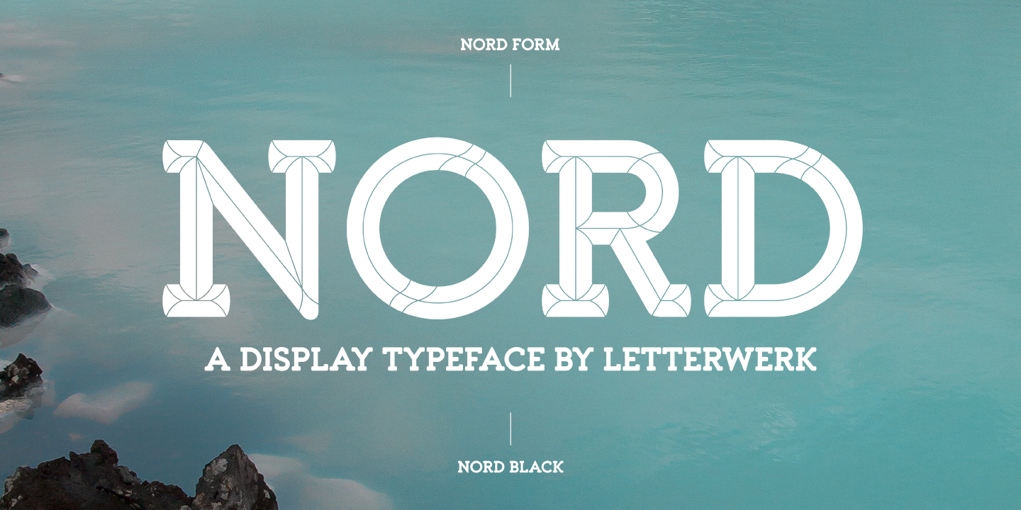Nord Medium Font preview