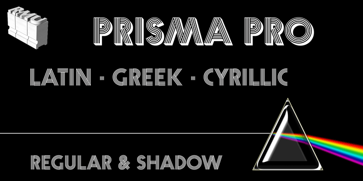 Prisma Pro Regular Font preview