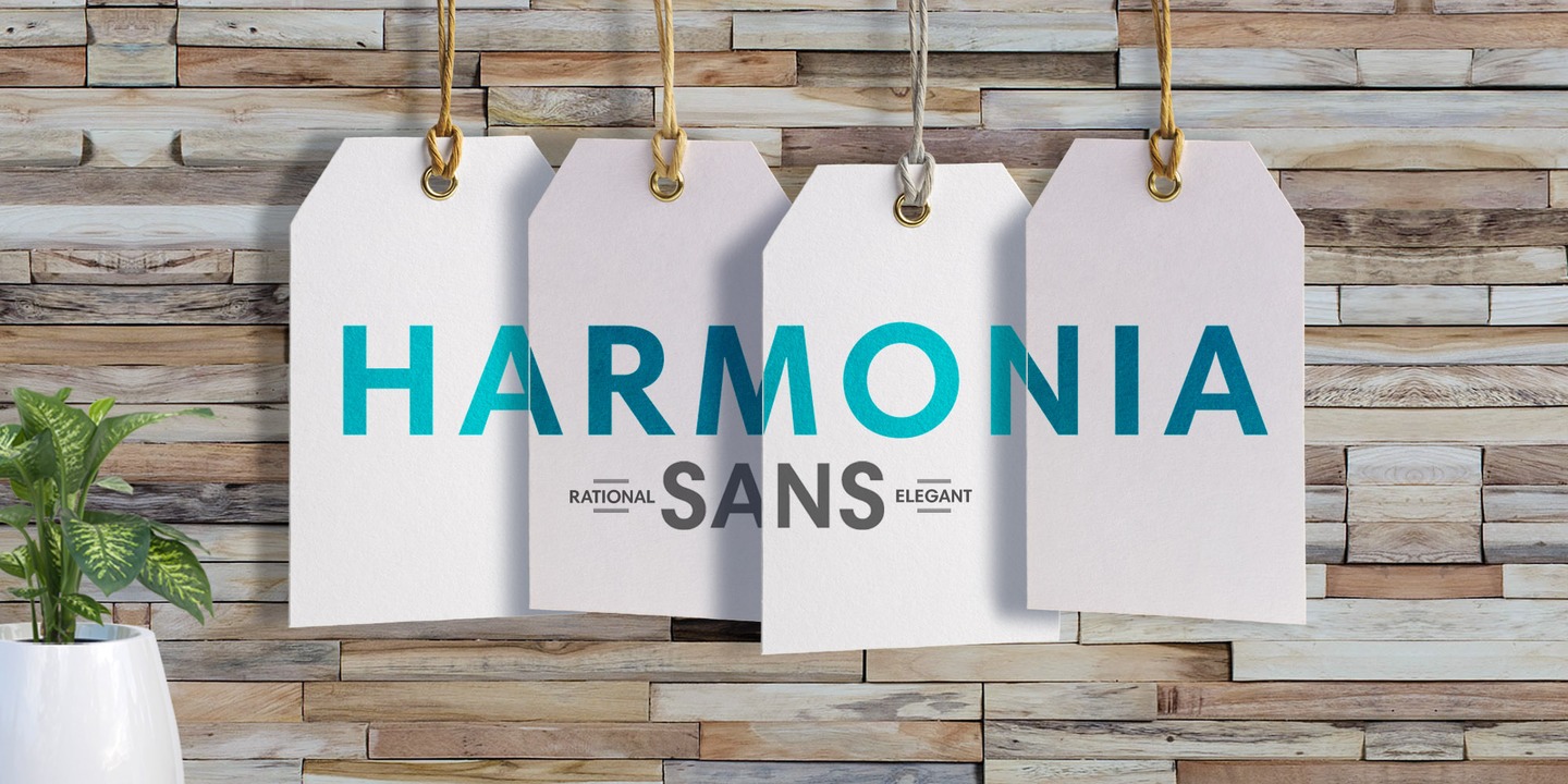 Harmonia Sans Regular Font preview