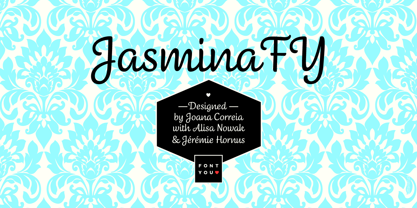 Jasmina FY Font preview
