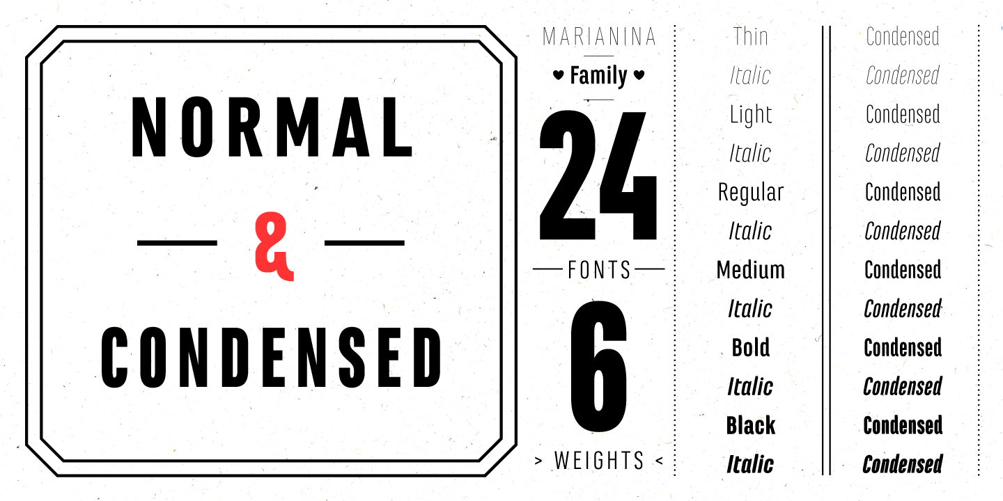 Marianina  FY Cn FY Medium Font preview