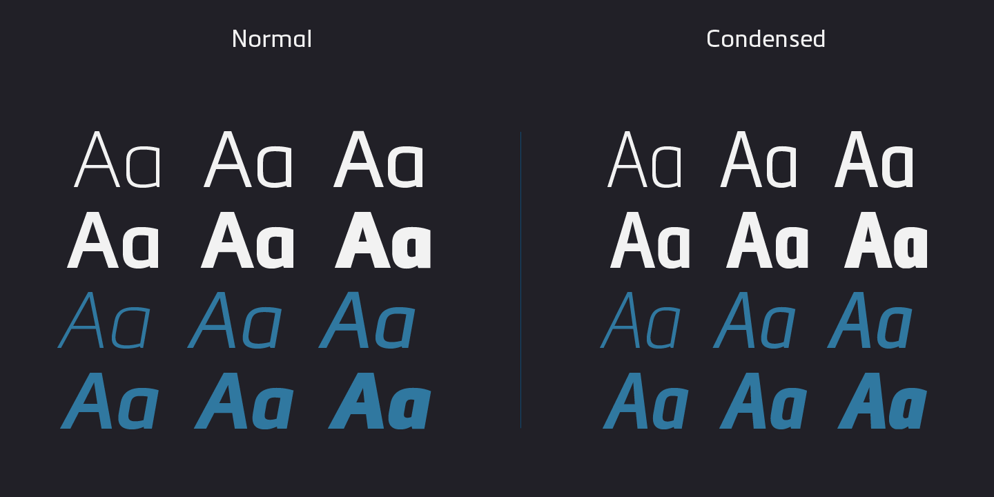 Metronic Pro Light Italic Font preview