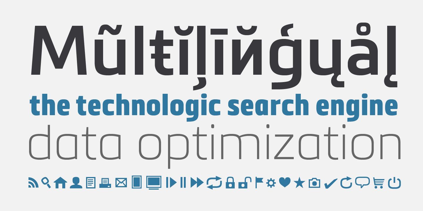 Metronic Pro Semi Bold Italic Font preview