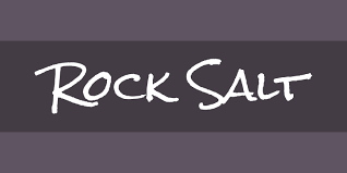 Rock Salt Font preview