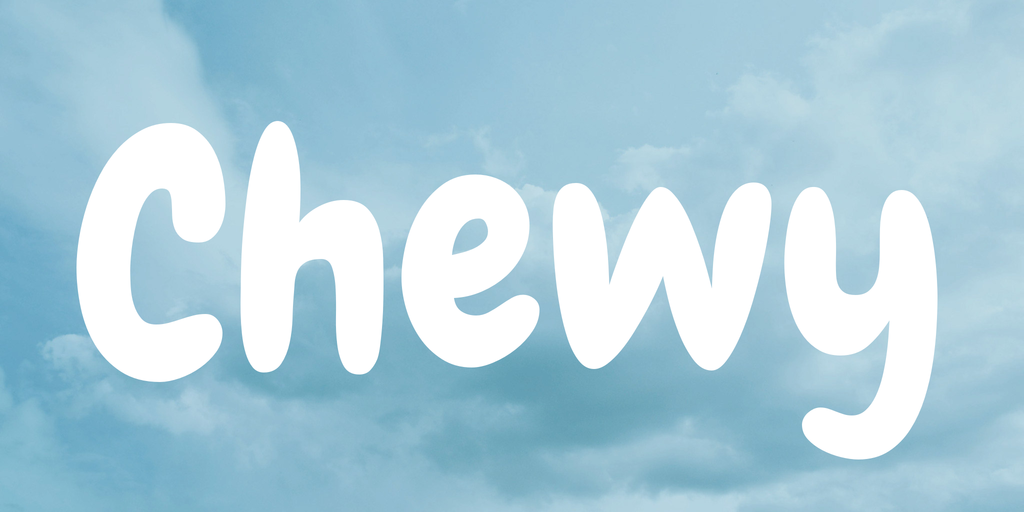 Chewy Font preview