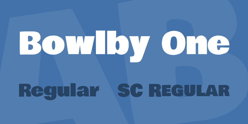 Bowlby One SC Font preview