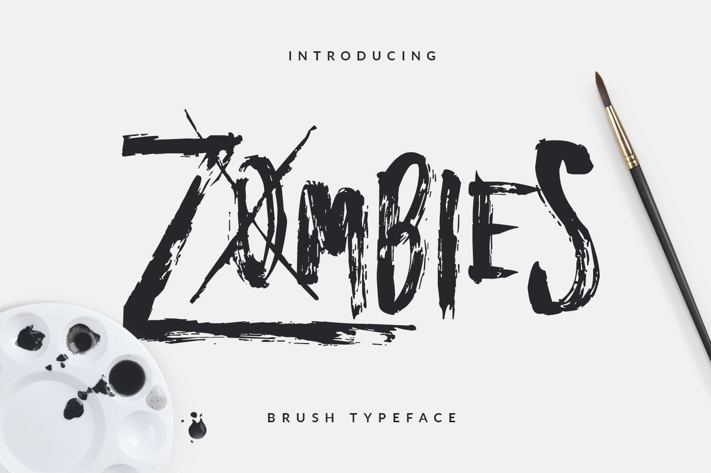 Zombies Font preview