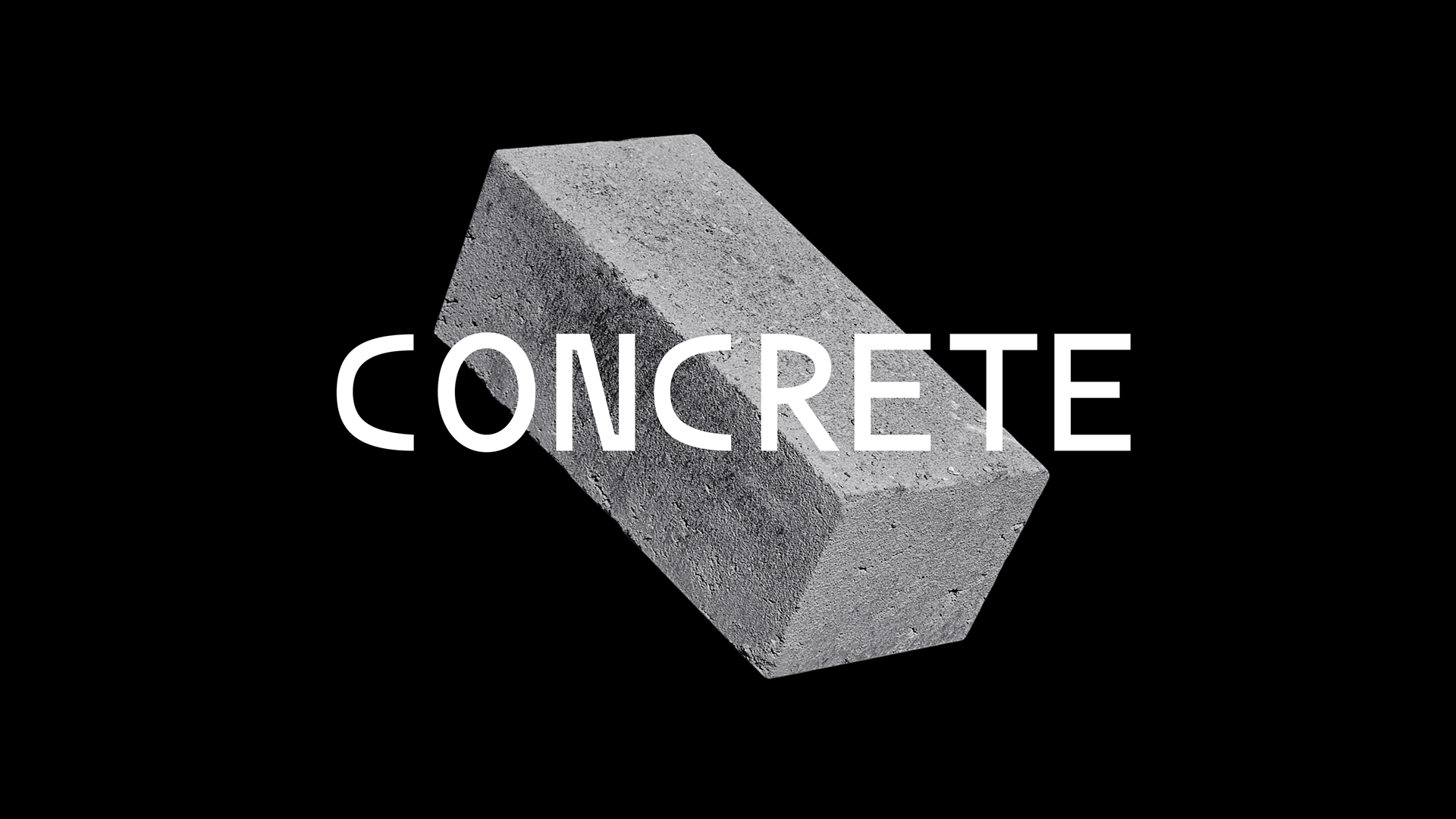 Concrete Font preview