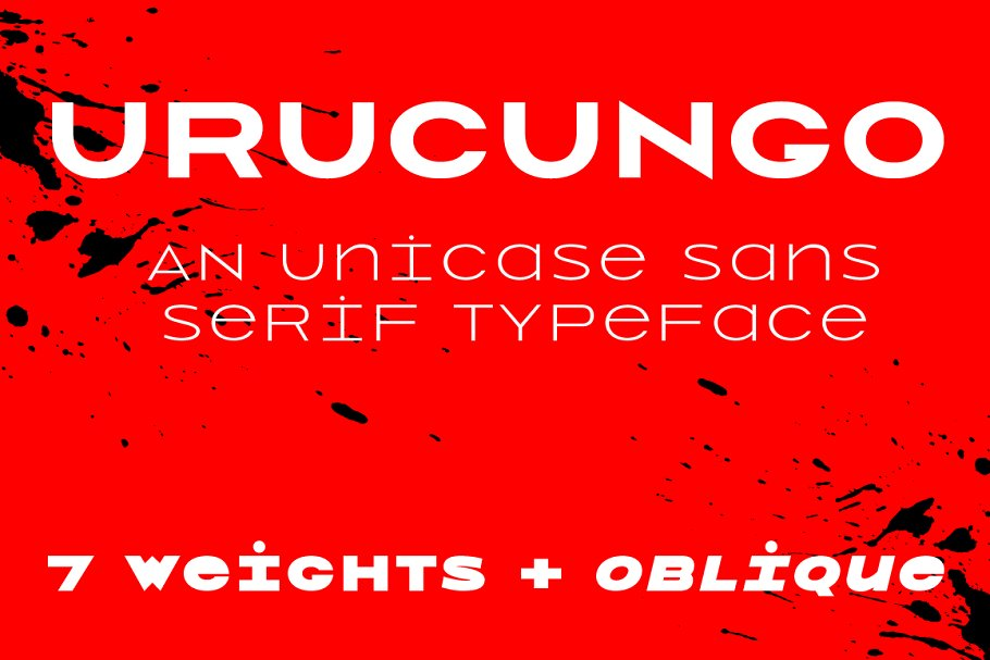 Urucungo Font preview