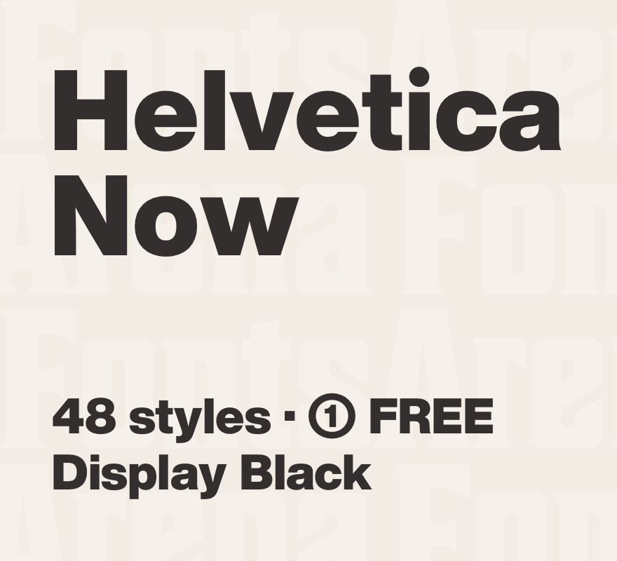 Helvetica Now Display Extra Bold Font preview