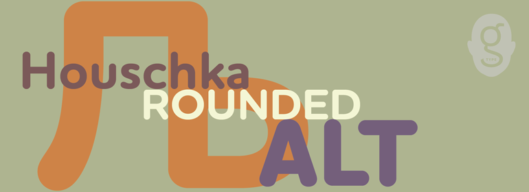 Houschka Rounded Alt  Font preview