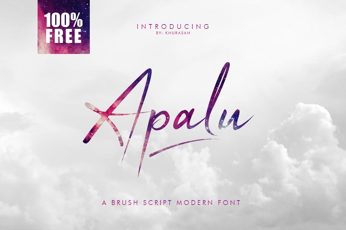 Apalu Font preview