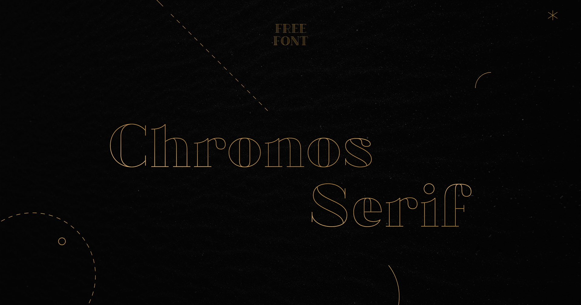 Chronos Serif Filled Font preview