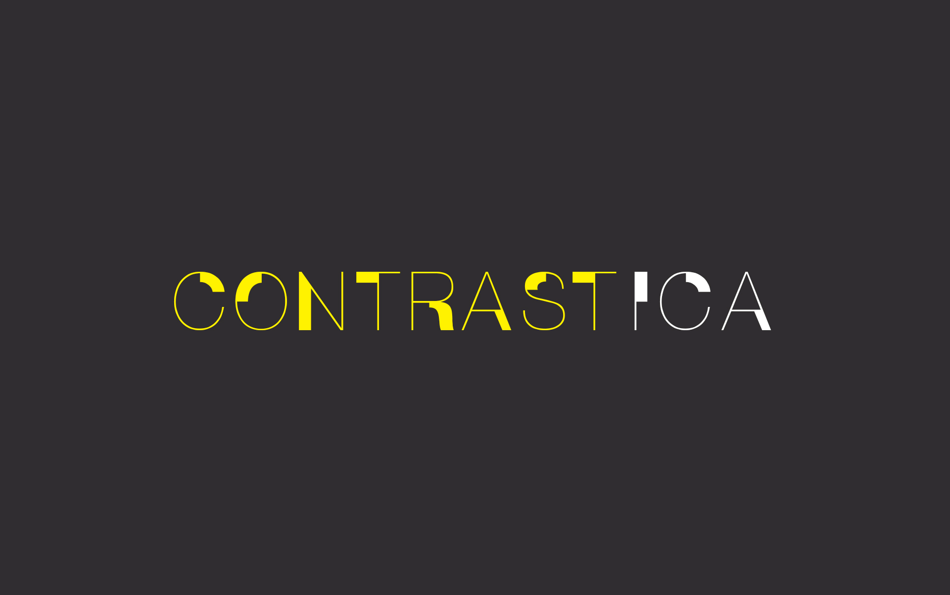 Contrastica Regular Font preview