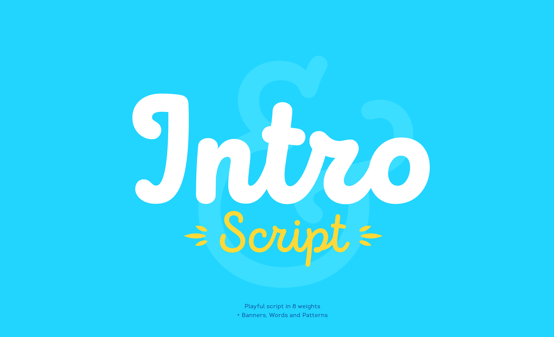 Intro Script Demo Medium Font preview