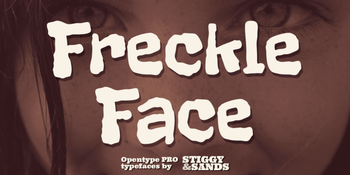 Freckle Face Font preview