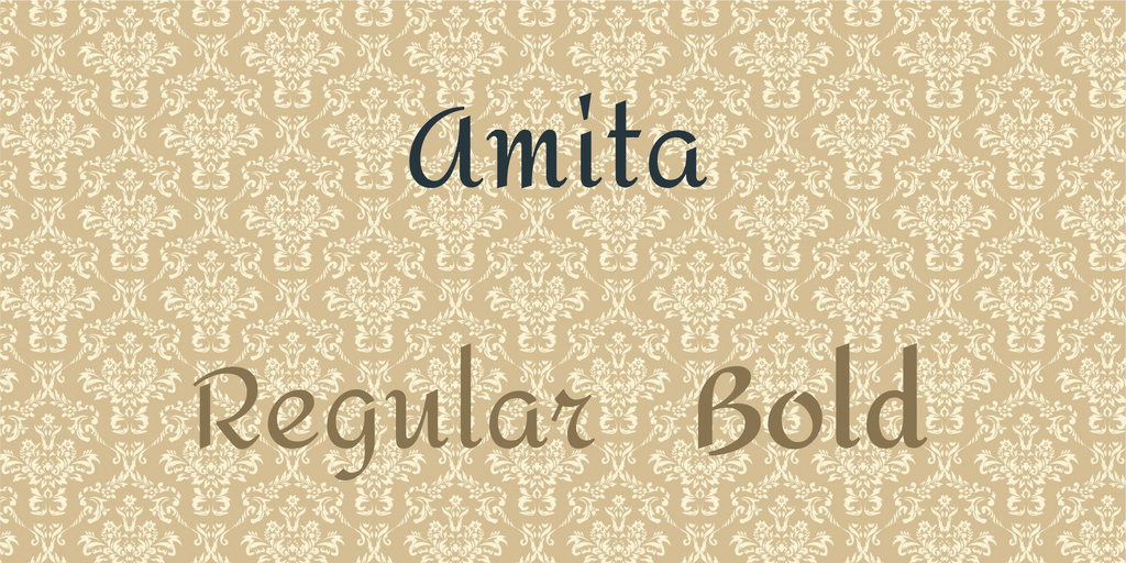 Amita Font preview