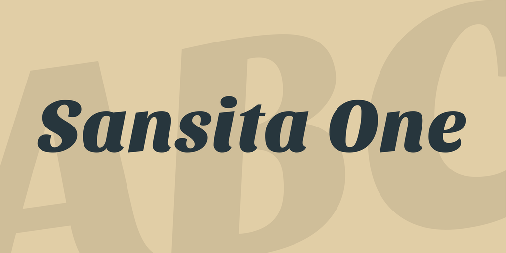 Sansita Font preview