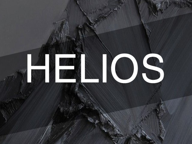 Helios Font preview