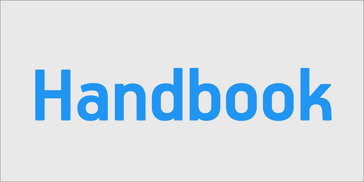 PF Handbook Pro Font preview