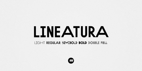 Lineatura Bold Font preview