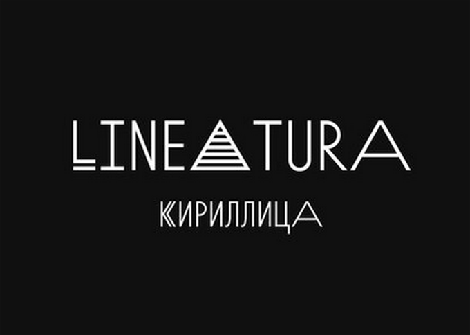 Lineatura Font preview