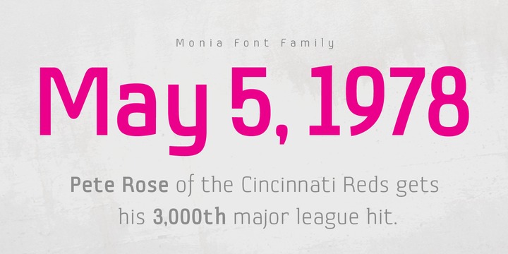 Monia Condensed Thin Font preview