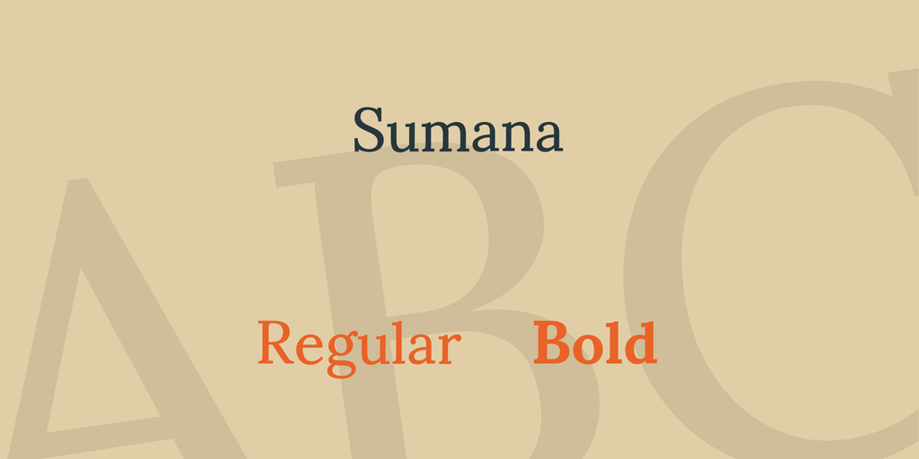 Sumana Font preview