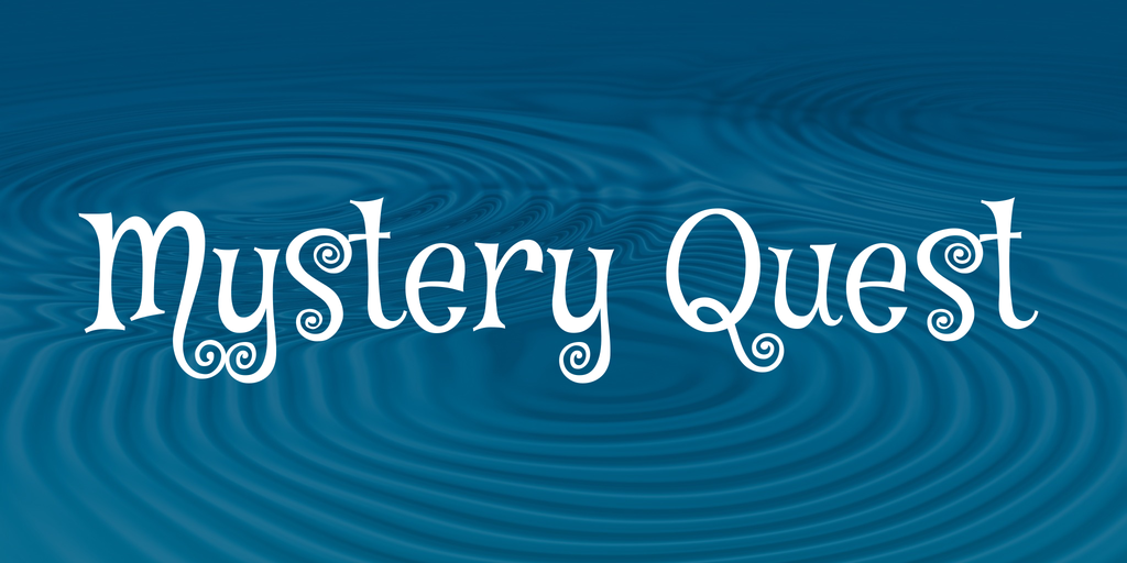 Mystery Quest Font preview
