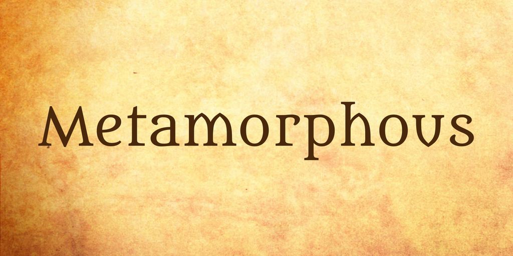 Metamorphous Font preview