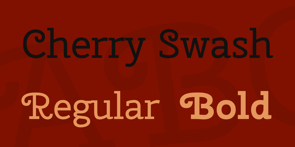Cherry Swash Font preview